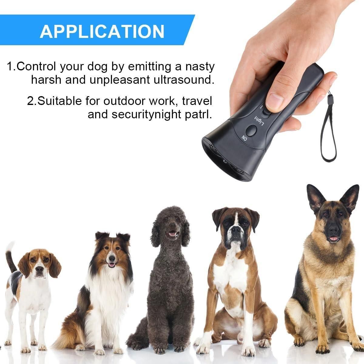 Ultrasonic Dog Chaser – Stop Animal Attacks & Aggressive Dogs Safely 14s9bc-ez