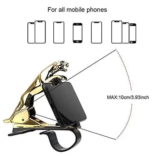 Jaguar Dashboard Phone Holder for Car | Anti-Slip, Stylish & Universal Mount 14s9bc-ez