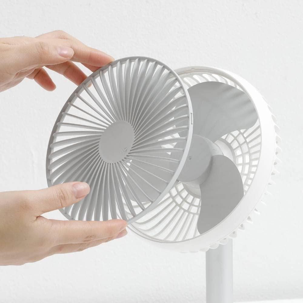 Adjustable Height Telescopic Rechargeable Standing Fan Rechargeable Pedestal Fan 14s9bc-ez