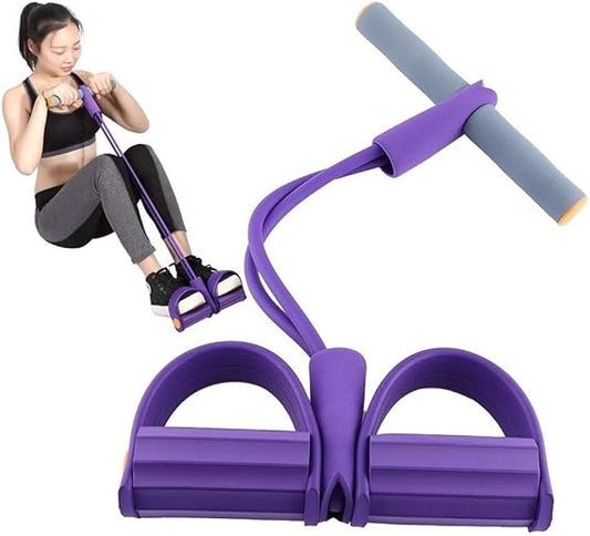 Yoga Pedal Puller Resistance Band – Portable Fitness & Exercise Equipment for Home Workouts 14s9bc-ez