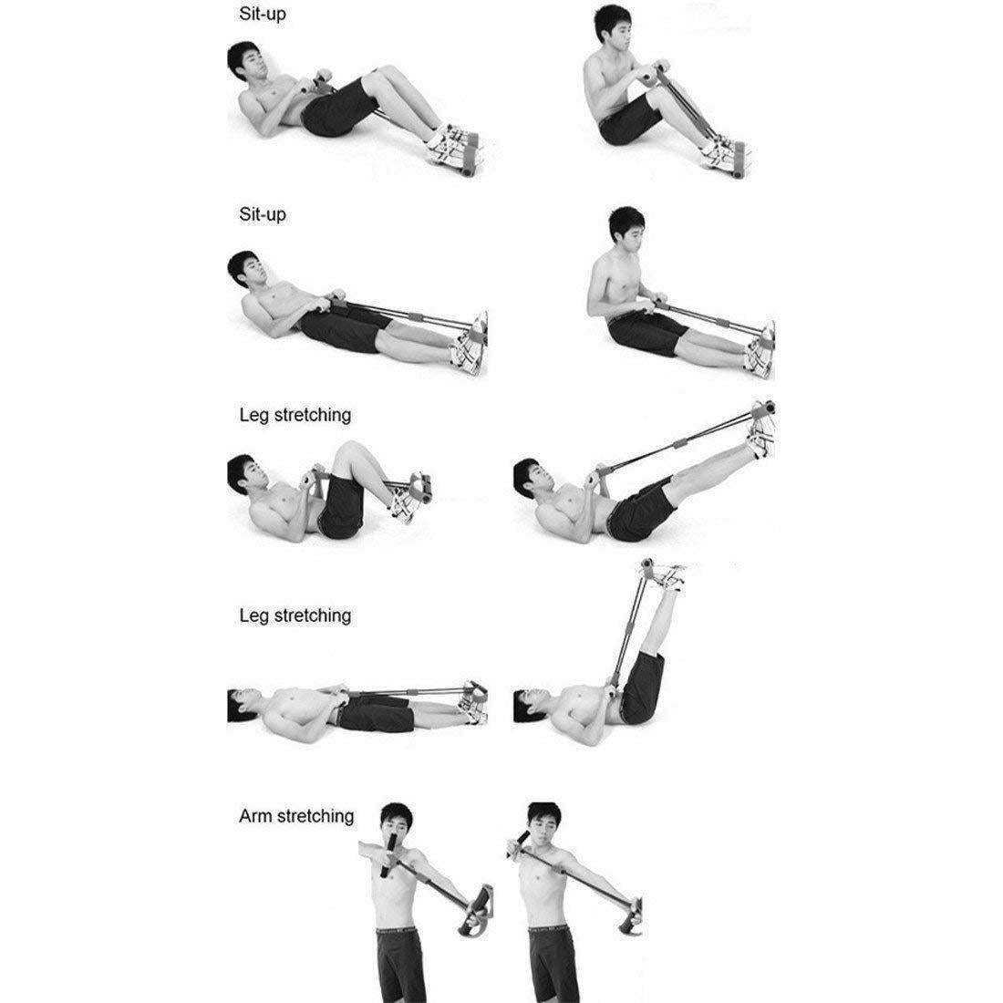 Esportic Sport Ab Exerciser | Core & Abs Workout Machine for Home Gym 14s9bc-ez