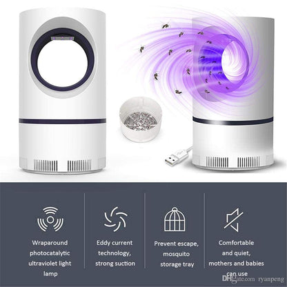 Electronic Mosquito Killer Lamp – Silent UV Light Trap for Home & Bedroom 14s9bc-ez