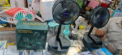 Adjustable Height Telescopic Rechargeable Standing Fan Rechargeable Pedestal Fan 14s9bc-ez