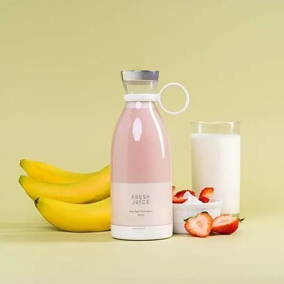 Portable USB Rechargeable Mini Juicer Blender – 380ml for Travel, Gym & Office Use 14s9bc-ez