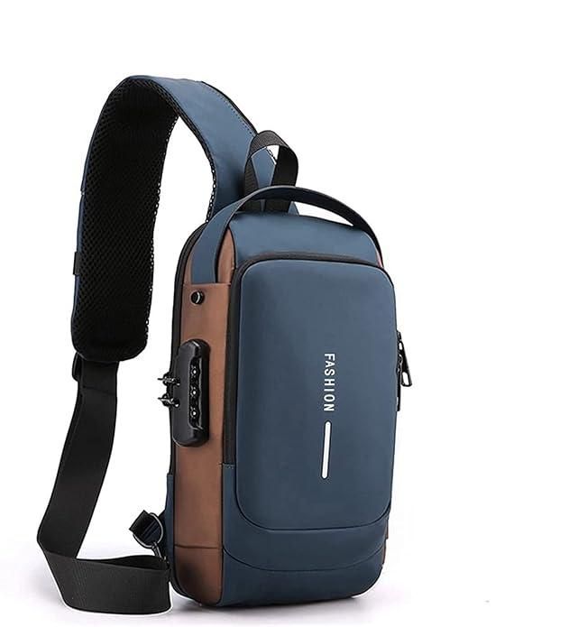 Unisex Sling Bag for Men & Women – Compact Crossbody Travel Shoulder Bag 14s9bc-ez