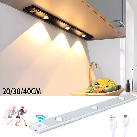 LED PIR Motion Sensor Cabinet  With USB Rechargeble 14s9bc-ez