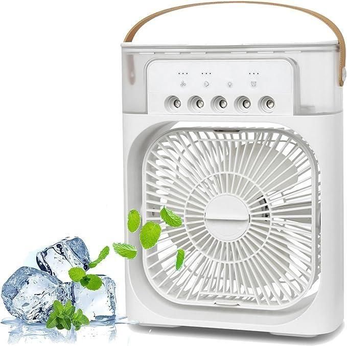 Fan Air Cooler USB Electric Fan – Portable Mini AC for Desk & Travel - Fixivoo