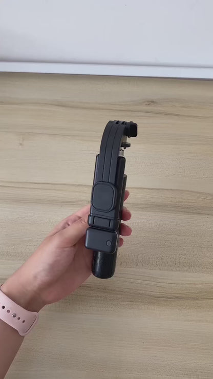 3-in-1 Extendable Selfie Stick Tripod with Bluetooth Remote & LED Flash