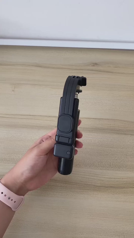 3-in-1 Extendable Selfie Stick Tripod with Bluetooth Remote & LED Flash