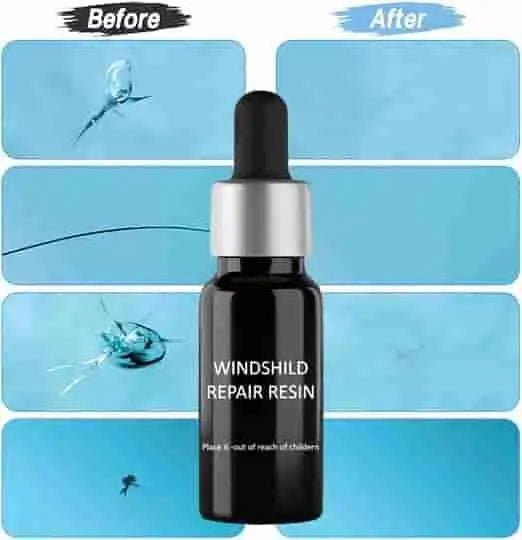 Windshield Repair Resin Kit – DIY Glass Crack Fix for Cars, Mirrors & Screens - Fixivoo