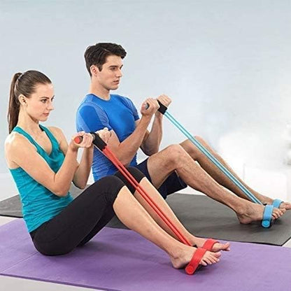 Yoga Pedal Puller Resistance Band – Portable Fitness & Exercise Equipment for Home Workouts - Fixivoo
