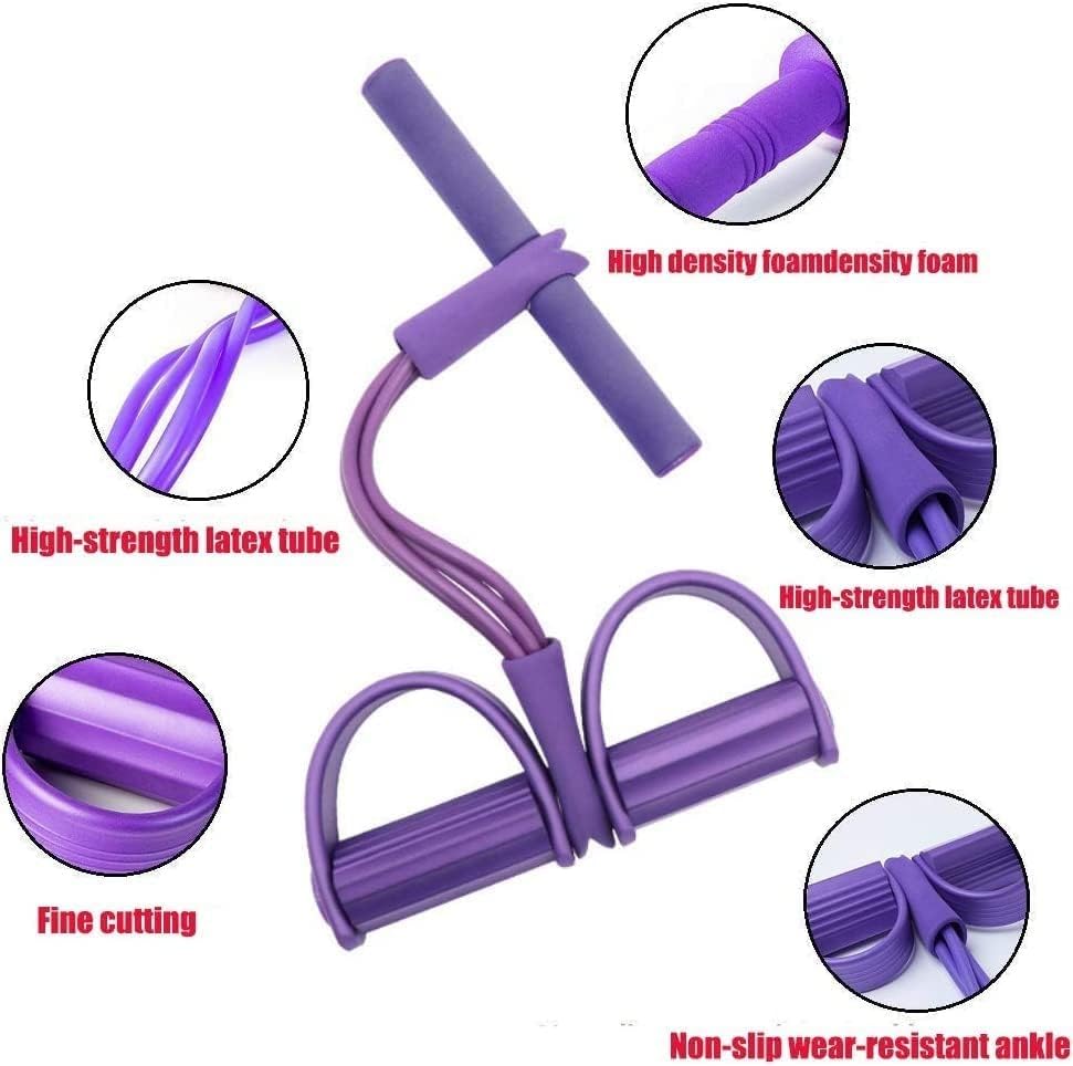 Yoga Pedal Puller Resistance Band – Portable Fitness & Exercise Equipment for Home Workouts - Fixivoo